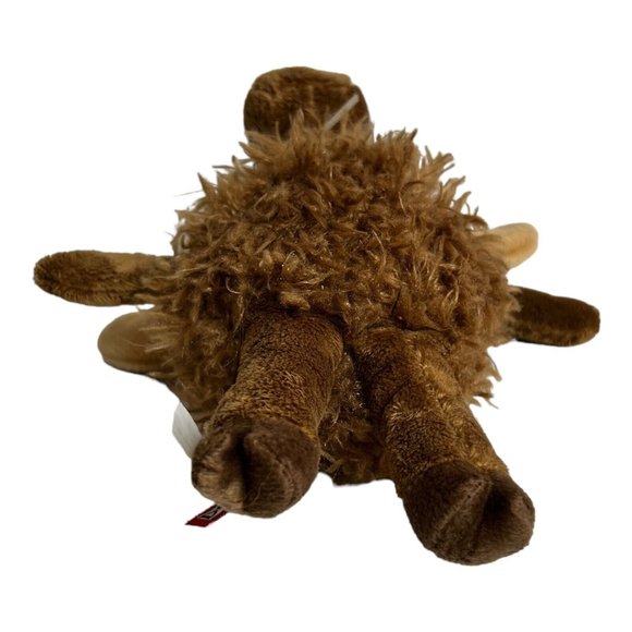 Douglas Bull Moose with Antlers Cuddle Toy Brown Plush 9" Stuffed Animal 789 - Picture 7 of 12